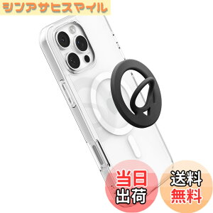 �y���������zSpigen�y����MagSafe�z�f���A���|�b�v�E�}�O�t�B�b�g MagSafe �Ή� �X�}�z�����O iPhone 17/16/15/14/13/12�V���[�Y Galaxy S26/S25 �V���[�Y Pixel 10/9a �Ή� �}�O�l�b�g�� �����h�~ �V���R�� �\�t