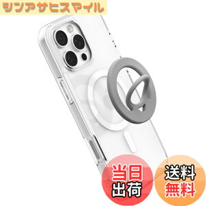 �y���������zSpigen�y����MagSafe�z�f���A���|�b�v�E�}�O�t�B�b�g MagSafe �Ή� �X�}�z�����O iPhone 17/16/15/14/13/12�V���[�Y Galaxy S26/S25 �V���[�Y Pixel 10/9a �Ή� �}�O�l�b�g�� �����h�~ �V���R�� �\�t
