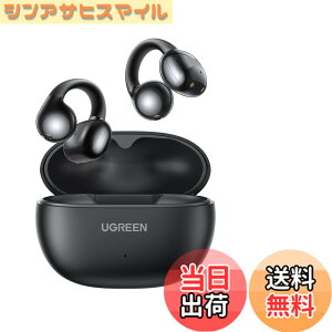 �y���������zUGREEN �C���[�J�t �C���z�� Bluetooth 5.4 Hi-Fi���� ENC���� AI�ʘb�m�C�Y�L�����Z�����O �y�I�[�v���C���[�^/�����ݎ�/���S���C�����X/IPX5�h��/�ő�30���ԍĐ��z (�u���b�N)