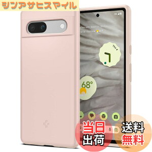 �y���������zSpigen Google Pixel 7a �P�[�X ���^ �ϏՌ� �y�� ���炳�� �ČRMIL�K�i�擾 2�d�\�� �����Y�ی� �w��h�~ �C�菝�h�~ �}�b�g�d�グ ���C�����X�[�d�Ή� �V���E�t�B�b�g ACS06095 (�s���N