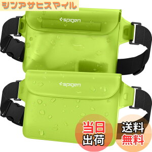 �y���������zSpigen ���S�h�� �E�G�X�g�|�[�` 2���Z�b�g ���� IPX8�F�� �C �v�[�� �� ���s �A�E�g�h�A �X�}�z���[�\ �O�d�`���b�N �x���N�� PVC ��e�� �h���o�b�O A620 AMP06023 (�T�{�e���E�O���[