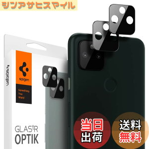 �y���������zSpigen Glas tR Optik Google Pixel 5a 5G �p �J�����t�B���� �ی� Pixel5a 5G �Ή� �J���� �����Y 2����