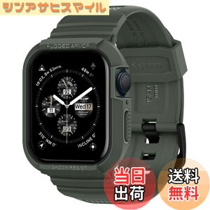 �y���������zSpigen Galaxy Watch ��̌^ �o���h 44mm �y Galaxy Watch 5 / 4 �Ή� �z ��̌^ �P�[�X �ϏՌ� PC TPU ��d�\�� �X�|�[�c�o���h ���� �Ռ� �z�� �ϋv�� ���h�~ ���M�b�h�E�A�[�}�[�E�v�� ACS04325 