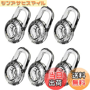 �y���������zSound Wave �C���[�`�b�v �v�����g���j�N�X�p L�T�C�Y 6�Z�b�g �݊��� For Bluetoooth Headset PLANTRONICS QCY ���C�����X �w�b�h�Z�b�g�p �A�N�Z�T�� �����h�~ �C���[�`�b�v ���� (L 6��)