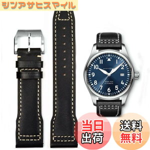 �y���������z[HEYOZURY] IWC�x���g 20mm 21mm ���v�o���h ���v�x���g ���v �I���W�i�� IWC Pilot �V���[�Y Mark XVIII IW327004/377714/387903/377709 �r���v�x���g���U�[ �����x���g�H��t��