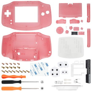 �y���������zIPS�ɑΉ��A�b�v�O���[�h�ς�eXtremeRate�����p�V�F���t���n�E�W���O�J�o�[�{�^���t���N���A�f�ށA�Q�[���{�[�C�A�h�o���X GBA�p�|IPS�ƕW��LCD�̗����ɑΉ��|�R���\�[����IPS�X�N