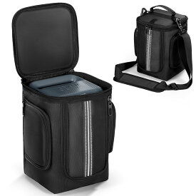 【送料無料】ポータブル電源 収納バッグ Anker SOLIX に適合して ポータブル電源 保護ケース 防塵 撥水 耐衝撃 収納ケース キャンプ 外出や旅行用 色：ブラック、サイズ：C300 / C300 DC に対応
