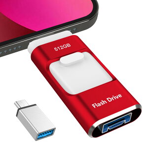 �y���������z512GB USB�������[�y��p�A�v���s�v�zphone�pUSB������phone�ʐ^�f�[�^ �ۑ� �O�t���X�g���[�W ���� ��e�� �t���b�V���h���C�uiOS/Android/PC/Mac�ɑΉ� �^�C�vc �O�t��usb�������[ �ʐ^�E