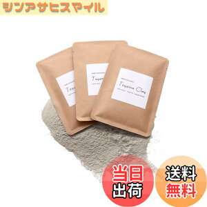 �y���������zToyama Clay (�g���}�N���C�j�D�p�b�N �t�F�C�X�p�b�N �w�A�p�b�N �x�R���Y �㎿�N���C �p�E�_�[ �T�C�Y�F30gx3��