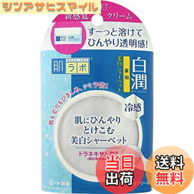【送料無料】【医薬部外品】肌ラボ 白潤 トラネキサム酸配合 ひんやり冷感美白シャーベット 30g
