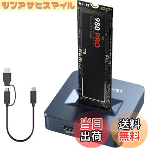 �y���������zACASIS M.2 SSD �N���[��, SSD �N���[�� USB Type C 10Gbps, �x���I�t���C���N���[��, m .2 nvme ssd�ɓK�� 2230,2242,2260,2280�C�ő�8TB SSD �Ή� �F�F�_�[�N�O���[�A�T�C�Y�FNVMe Dock