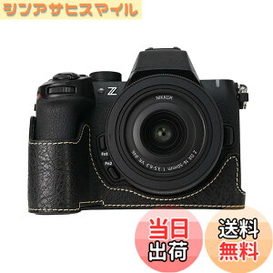 �y���������zVOVMOEYA �ی�J�����P�[�X Nikon Z50 II �~���[���X�J�����p Nikon Z50II�p �n�[�t�P�[�X �\�t�g�}�C�N���t�@�C�o�[�C���i�[�t�� Nikon Z50 II�J�����J�o�[�@�\ 1/4�C���`-20�� ���g�� PU �F