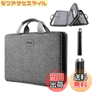 �y���������z[ZINZ] �p�\�R���P�[�X ���^ �ϗe�� PC �o�b�O �������H PC�P�[�X MacBook Pro 16 M4/M3/M2/M1, MacBook Pro 15.4, XPS 16, Surface Book 15 15.6 16 �C���` �F�FG03BK01�A�T�C�Y�F15-16