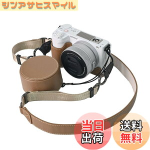 �y���������zVOVMOEYA �J�����P�[�X For SONY ZV-E10II ZV-E10markii ZV-E10M2�CZVE10 II�{�f�B�P�[�X For �\�j�[ ZV-E10M2�J�����P�[�X ZV-E10markii �J�����ی�J�o�[ PU���U�[ D��l�W���t�� ��ʊJ�� �d�r���� �S