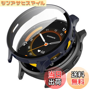 �y���������zTOORQR For GARMIN Venu 3�Ή� �P�[�X �K�[�~��Venu 3 �g�E�H�b�`�P�[�X �����K���X ��̌^ �ϏՌ� PC�f�ޒ����^ ���h�~ �S�ʕی� �w��h�~ ��U�h�~ �����x �����ߗ� venu 3 �p �J�o�[ 45mm 