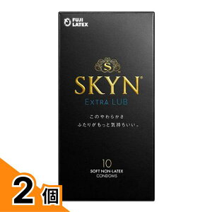 �y���������I�i�n�����j�z�s�񃉃e�b�N�X�R���h�[�� SKYN Extra Lub �X�L�� �G�N�X�g�����u 10�� 2�Z�b�g