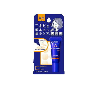 【3980円以上で注文可能】アクネスラボ 薬用 スポッツクリーム 夜用ポイントパッチ (集中ケアシート付) 7g