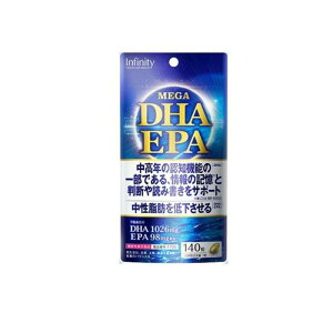 �y3980�~�ȏ�Œ����\�z�C���t�B�j�e�B MEGA DHA EPA 140��