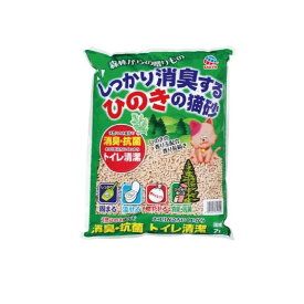 【3980円以上で注文可能】アース・ペット 森林からの贈りもの しっかり消臭するひのきの猫砂 7L