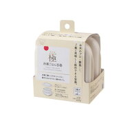 【3980円以上で注文可能】マーナ 極 冷凍ごはん容器 一膳分(約180g) ホワイト 2個入 (K748W)