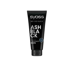 【3980円以上で注文可能】syoss(サイオス) カラートリートメント for MEN アッシュブラック 180g