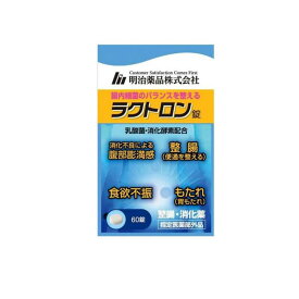 【3980円以上で注文可能】明治薬品 ラクトロン錠 60錠