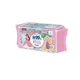 【3980円以上で注文可能】レック 水99%あかちゃんの手口ふき ディズニー プリンセス 60枚× 3個パック