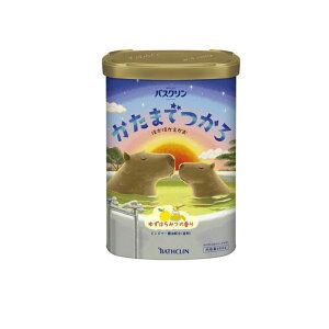 【3980円以上で注文可能】バスクリン かたまでつかろ ゆずはちみつの香り 薬用入浴剤 600g