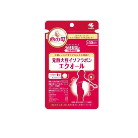 【送料無料！（地域限定）】命の母 発酵大豆イソフラボン エクオール 30日分 30粒