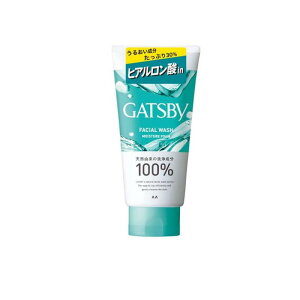 【送料無料!(地域限定)】ギャツビー(GATSBY) フェイシャルウォッシュ モイスチャーフォーム 130g