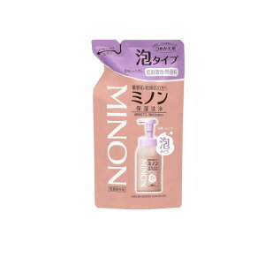 【送料無料!(地域限定)】ミノン全身シャンプー 泡タイプ 無香料 詰め替え用 400mL