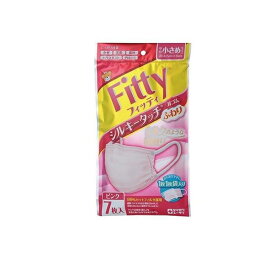 【送料無料！（地域限定）】フィッティ シルキータッチ 耳ゴムふわり やや小さめ 7枚入 (ピンク)