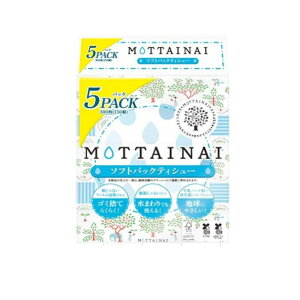 �y���������I�i�n�����j�zMOTTAINAI �\�t�g�p�b�N�e�B�V���[ 300��(150�g)× 5�p�b�N��