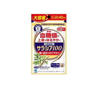 【送料無料！（地域限定）】小林製薬 サラシア100 トクホ サプリメント 大容量40日分 120粒