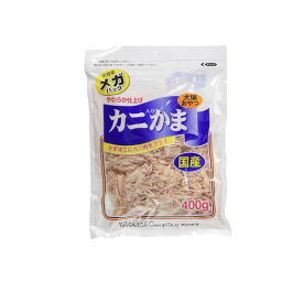 【送料無料！（地域限定）】フジサワ 犬猫用おやつ カニ入りかま 大容量メガパック 400g