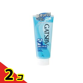 【送料無料！（地域限定）】ギャツビー(GATSBY) ひきしめシェービングジェルN レギュラー 205g 2個セット