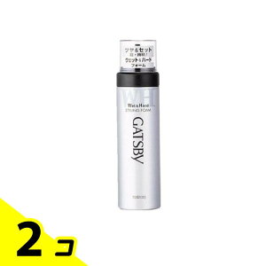 【送料無料!(地域限定)】ギャツビー(GATSBY) スタイリングフォーム ウェット&ハード 185g 2個セット