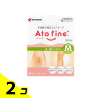 【送料無料！（地域限定）】アトファイン Mサイズ 50×114mm(4～10cmの傷あとに) 6枚入 2個セット