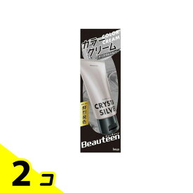 【送料無料！（地域限定）】ビューティーン カラークリーム クリスタルシルバー 140g 2個セット