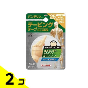 yIinjzoeR[ e[sOe[v(Lk^Cv) 肭сEwp 25mm×4.6m 2{ (x[W) 2Zbg