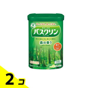 【送料無料!(地域限定)】バスクリン 森の香り 600g 2個セット