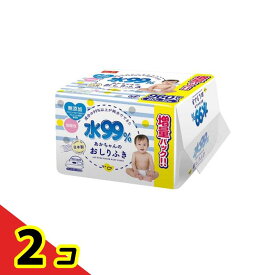 【送料無料！（地域限定）】水99% あかちゃんのおしりふき 80枚× 12個入 (960枚入) 2個セット