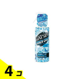 【送料無料！（地域限定）】ギャツビー(GATSBY) クレイジークール ボディウォーター アイスオーシャン 170mL 4個セット