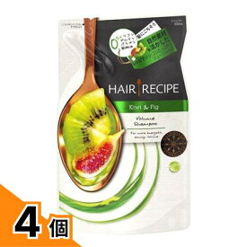 【送料無料！（地域限定）】ヘアレシピ キウイ エンパワーボリュームレシピシャンプー 詰め替え用 330mL 4個セット