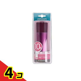【送料無料！（地域限定）】オムロン 婦人用電子体温計 予測式 MC-652LC 1本入 (PK ピンク) 4個セット