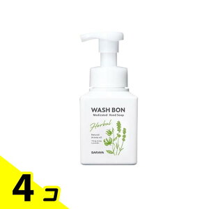 �y���������I�i�n�����j�z�T���� WASH BON �E�H�V���{�� �n�[�o����p�n���h�\�[�v �A�|���v�t�{�� 310mL 4�Z�b�g