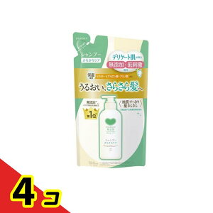 【送料無料!(地域限定)】カウブランド 無添加シャンプー さらさらケア 詰め替え用 360mL 4個セット