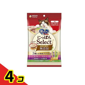 【送料無料！（地域限定）】銀のスプーン にっぽんSelect無添加とろリッチ 3種のお魚味アソート 108g 4個セット