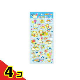 【送料無料！（地域限定）】​サンリオ ぷく​ぷく​シール ウサハナ 1シート入 4個セット