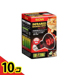 �y���������I�i�n�����j�zGEX EXO-TERRA(�G�L�]�e��) �q�[�g�O���[ �ԊO���Ǝ˃X�|�b�g �����v 50W PT2141 1�� 10�Z�b�g